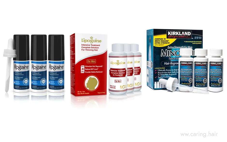 Popular Brands of Minoxidil