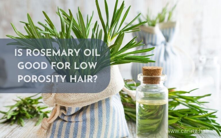 Is Rosemary Oil Good for Low Porosity hair